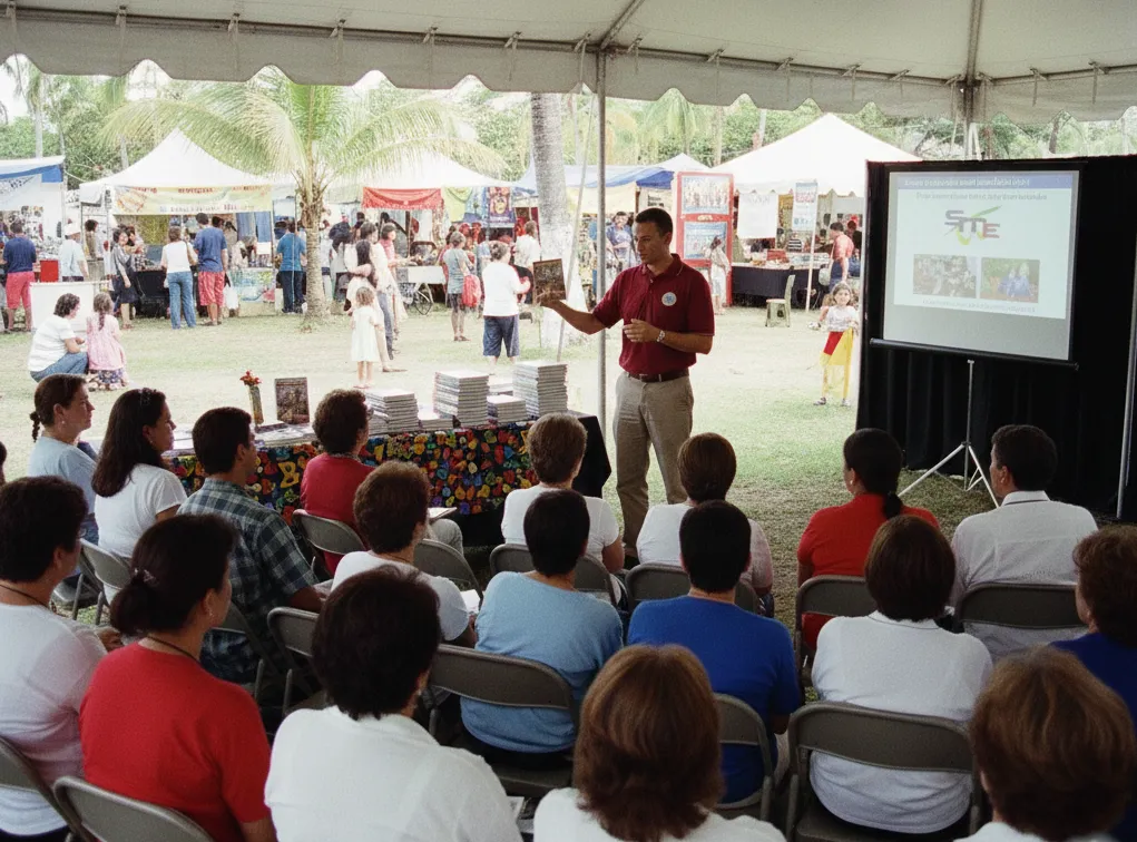 Presentación de materiales educativos