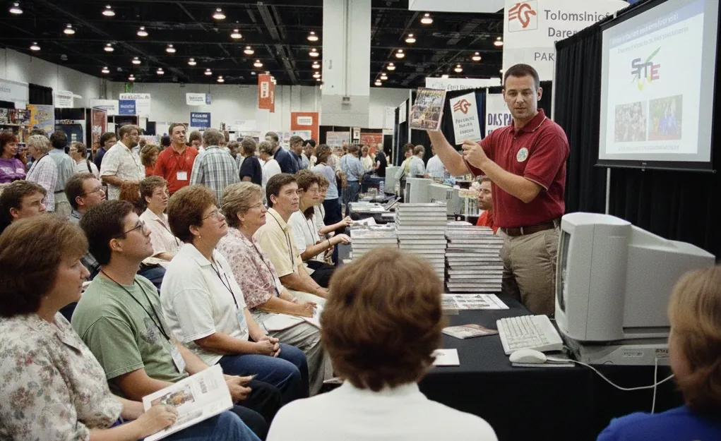 Presentación en feria del libro
